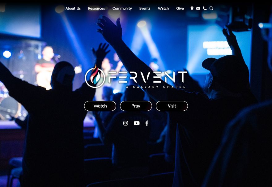 Fervent Calvary Chapel website